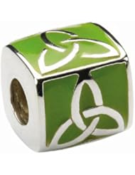 Taras Diary Enamel Trinity Green Charm