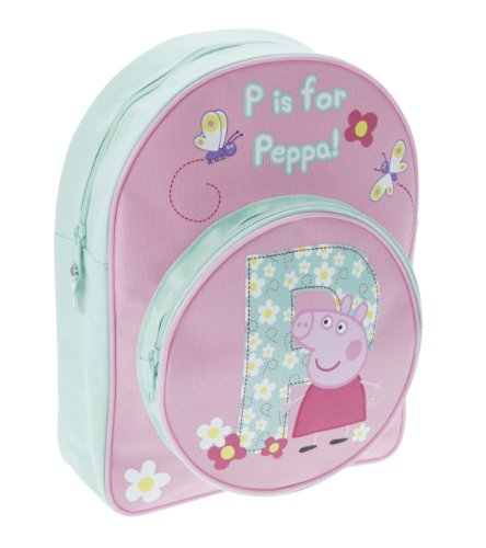 P is for Peppa Peppa Pig Arch Backpack with Front Pocket