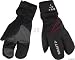 Craft Thermal Split Finger Glove Medium Black/Red - Winter Riding Glove.