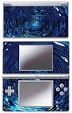 Protective Vinyl Skin Decal for Nintendo DS Lite - Blue Vortex