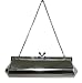 Silver Evening Clutch Bag with optional Strap