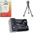 HQRP Battery for Olympus Evolt E-520, Evolt E-500, Evolt E-510, E500, E510, E520 Camera - High Capacity Replacement plus HQRP LCD Screen Protector & Mini Tripod