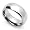 8MM Comfort Fit Stainless Steel Wedding Band Classic Domed Ring (Size 5 to 15) Size 5