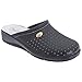 San Malo Womens/Ladies Coated Leather Clogs