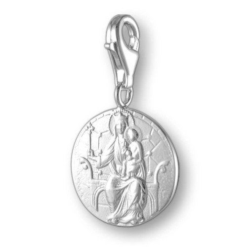 MELINA Charms clip on pendant Notre Dame sterling silver 925