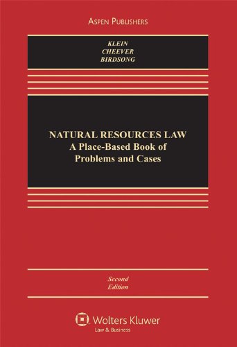natural resources law a place based book of problems and cases 2nd edition