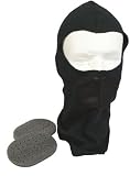 G-Force DPB Tactical Airsoft Full Face Mask / Balaclava with Integrated Proprietary Mouth Guard - Patent Pending Design - Black