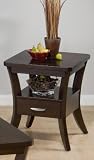 Jofran Joes Espresso 22x20 End Table