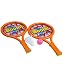 NOVICZ 2 Set of Kids Badminton Tennis Racket and Ball & Shuttle Cock Badminton Racket for children - Kids Toys RS.265.00