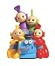 Bullyland - Télétubbies Tirelire Peluche Dipsy, Laa-Laa, Po, Po und Tinky-Winky 20 x 8 cm