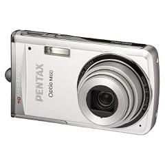 Pentax Optio M60 Digitalkamera (10 Megapixel, 5-fach optischer Zoom, 2.5 Zoll Display) silber