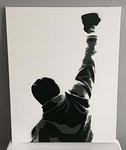Rocky, Original, Spray Paint on Canvas