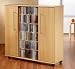 Premium Luxor Rustic Oak Colour Wood Media Storage Tower She