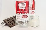 Tom & Jenny's Chocolate Caramel Candy - Sugar Free with Nothing Artificial, Made with Premium Dark Chocolate