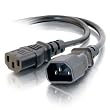 Cables To Go 03143 18 AWG Computer Power Cord Extension IEC320C13 to IEC320C14, Black (10 Feet/3.04 Meters)