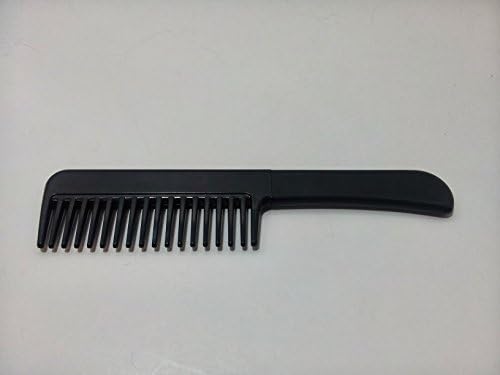 Secure Cosmetics Black Self Defense Fixed Blade Comb