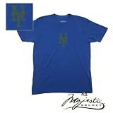 New York Mets Super Softhand Cap Logo Tee by Majestic Select