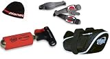 Planet Bike Gift Pack-Includes CO2 Tire inflator,PB Bennie, Seat Bag & Lunar Levers