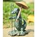Gator with Umbrella Rain Gauge