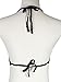 Persun Women Spaghetti Strap Crochet Cropped Cami Bralette Top