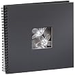 Hama 00094874 Spiralalbum Fine Art, 36x32/50, grau
