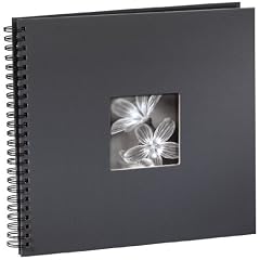 Hama 00094874 Spiralalbum "Fine Art", 36x32/50, grau