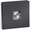 Hama 00094874 Spiralalbum "Fine Art", 36x32/50, grau