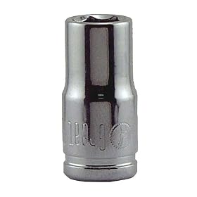 Great Neck 7MMS 1/4''Dr Socket 6Pt 7Mm