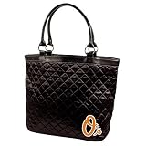 MLB Baltimore Orioles Quilted Tote, Black