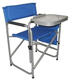Crazy Legs Leisure Chair with Swivel Table - Royal Blue