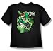 Search : Justice League - Green Lantern Energy Youth T-Shirt In Black
