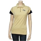 Russell Georgia Tech Yellow Jackets Ladies Gold Game Day Polo
