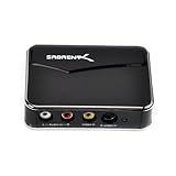 Sabrent VD-GRBR USB 2.0 Video & Audio Capture DVD Maker w/Real Time TV Display Dual Export with capture software