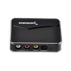 Sabrent VD-GRBR USB 2.0 Video & Audio Capture DVD Maker w Real Time TV Display Dual... by Sabrent