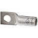 Morris Products 94078 Short Barrel Compression Lug, 1 Hole, Copper, 4/0 Str. Wire Range, Purple Color Code, 3/8" Stud Size