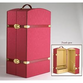 Doll Trunk in Burgundy Taffeta ~ Fits the 18 Dolls like American Girl, Carpatina, Karito... by Girlfriends Collection Carpatina Dolls