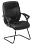 Deluxe Faux Leather Visitors Chair