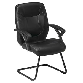 Deluxe Faux Leather Visitors Chair