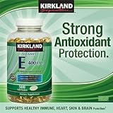 Kirkland Signature Vitamin E 400 IU, 500 Softgels