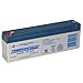 Powersonic PS-1220 - 12 Volt/2.5 Amp Hour Sealed Lead Acid Battery with 0.187 Fast-on Connector