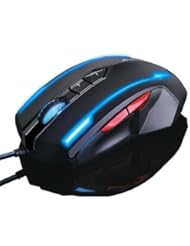 Video Games: A-jazz? Ray Eagle 2400dpi 7d Wired USB Optical LED Lightl Gaming Mouse Mice 2400dpi Adjustable Optical Pro Mouse [ Gry ] - A-jazz