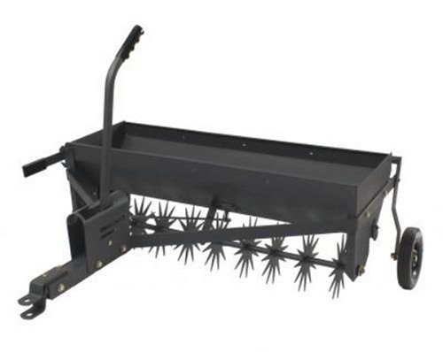 Precision Products TDSA42 42-Inch Spike Aerator Drop Spreader Combo