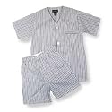Botany Short Sleeve, Knee Length Broadcloth Print Pajama 7c5-519