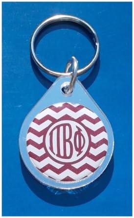 Pi Beta Phi - Chevron Keyring
