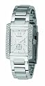Fossil Glitz, SS Case and bracelet, glass stones, Silver Dial