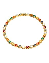 18kt Solid Yellow Gold Diamond Pave Choker Necklace Bridal Wedding Jewelry
