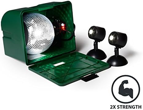 Light Flurries LED Projector with Additional Tundra LED Lamp - Realistic Moving Snow Flakes - #1 Magic Laser Exterior Décor Ideal for Christmas - Holiday - Comes with Holiday E-Card by Marika Cards