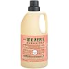 Mrs. Meyer's Clean Day 2x HE Liquid Laundry Detergent, Geranium, 64-Ounce Bottles (Pack of 6)