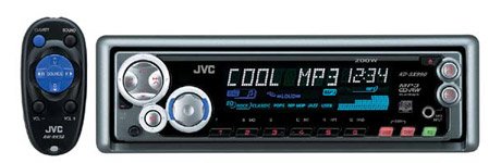 JVC 50-Watt CD/MP3 Receiver with Changer Controls and 2 Pre-Amp Outputs (KDSX990)