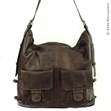 ARIELA- Oversized Italian Leather Shopper